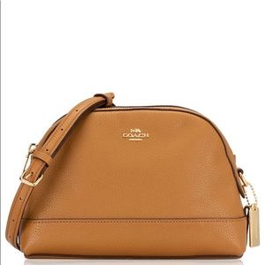 COACH LEATHER MINI DOME CROSSBODY